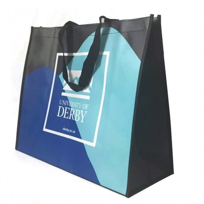 l'OEM de 50cm a stratifié le sac à provisions 100gsm non tissé