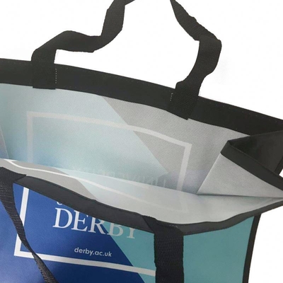 l'OEM de 50cm a stratifié le sac à provisions 100gsm non tissé