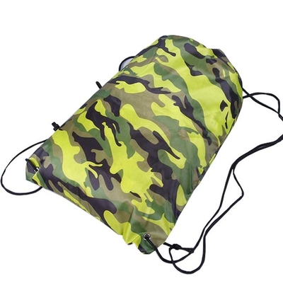 Petits sacs de cordon en nylon du polyester 210D 0.4cm CMYK