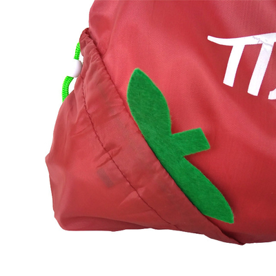 sac à provisions se pliant en nylon de la couleur 50cm d'OEM 210D 1 de 35x55cm