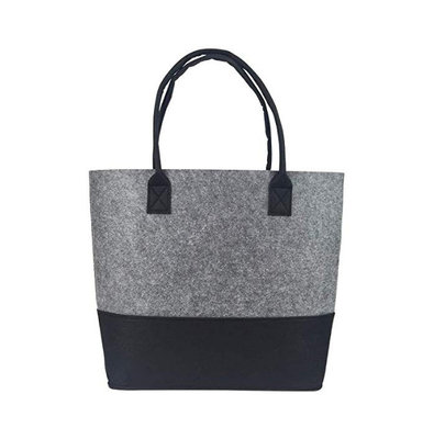 Le polyester 2mm de client 35x30x15cm 300gsm a senti Tote Bag