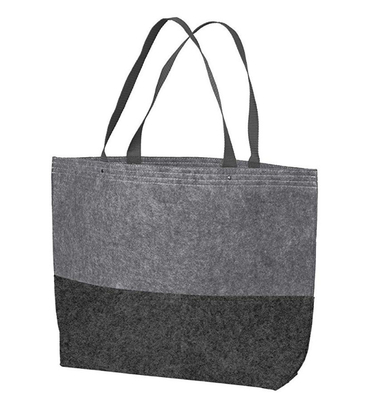 Le polyester 2mm de client 35x30x15cm 300gsm a senti Tote Bag