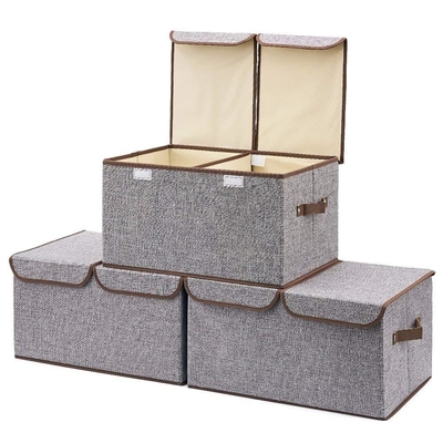 boîte pliable pliante du tissu 80gsm de 40x40x25cm