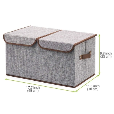 boîte pliable pliante du tissu 80gsm de 40x40x25cm