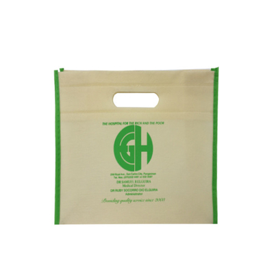 Sac non tissé de la soudure à chaud 70gsm pp de l'impression 25x9x21cm de CMYK