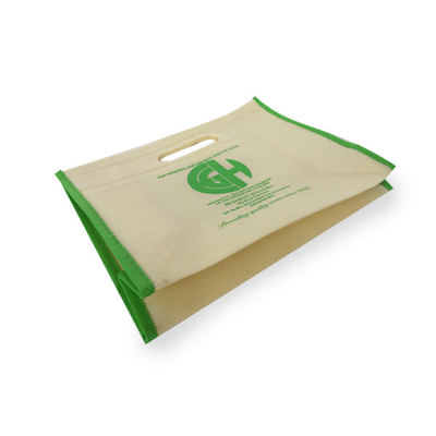 Sac non tissé de la soudure à chaud 70gsm pp de l'impression 25x9x21cm de CMYK