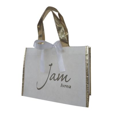 200pcs sac non tissé écologique réutilisé de l'emballage CMYK EXW pp
