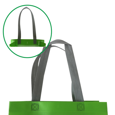 Sac non tissé favorable à l'environnement de 26x9x32cm 80gsm pp