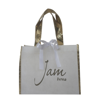 200pcs sac non tissé écologique réutilisé de l'emballage CMYK EXW pp