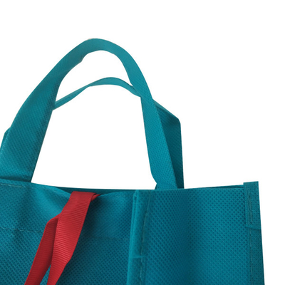 Petit sac non tissé réutilisé de CMYK 30cm 80gms pp