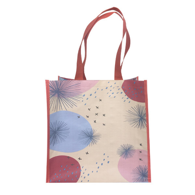 RPET 38x31x16cm 120gsm a stratifié le polypropylène Tote Bags
