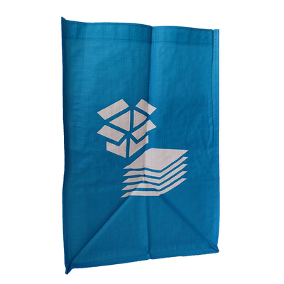 Sacs promotionnels tissés par 100gsm du bleu 35x30x39.5cm