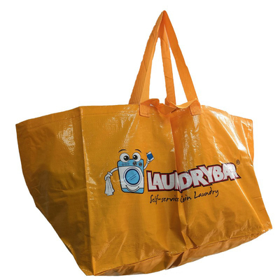 sac tissé par pp stratifié par 80x37x20cm de 100gsm CMYK 2.5x60cm