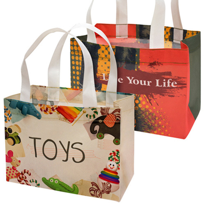 ODM 40x32x12cm 25kg 80gsm a stratifié les sacs tissés de polypropylène