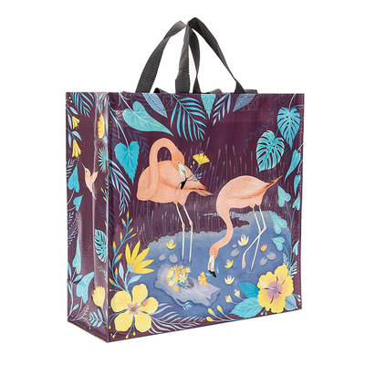 Bopp imprimé 15x38cm 120gsm a stratifié le sac tissé par pp