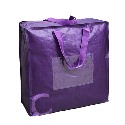 Grand sac tissé de 140gsm 55cm CMYK par polypropylène