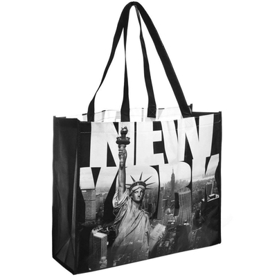 Sac tissé par polypropylène réutilisé de GV 100gsm de RPET 50x2.5cm