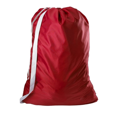 Sac en soie de panier de blanchisserie du coton 0.8cm 24x36cm de vêtement