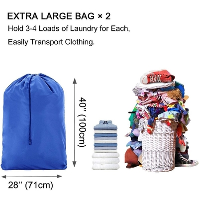 sac de panier de la blanchisserie 420D du voyage 22x28cm d'hôtel du polyester 85g