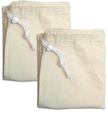 Grand cordon 3cm de coton d'OEM sac de panier de blanchisserie de 5 onces