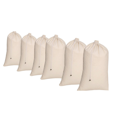 Grand cordon 3cm de coton d'OEM sac de panier de blanchisserie de 5 onces