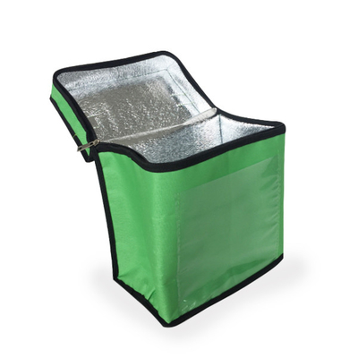 le polyester 600D déjeunent les sacs plus frais écologiques de PVC 24x15x28cm