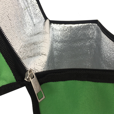 le polyester 600D déjeunent les sacs plus frais écologiques de PVC 24x15x28cm