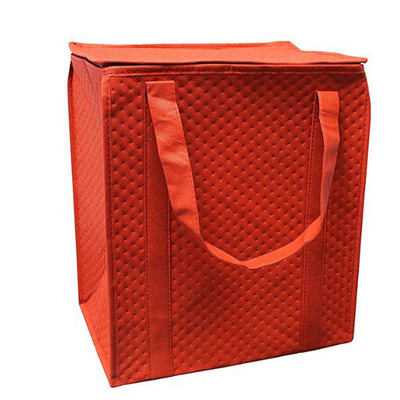 36 boîte 1000pcs 35x20x35cm sac en nylon de déjeuner de sac du refroidisseur 5 80gsm