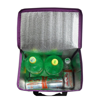 Le vin non tissé 20x15x20cm 80gsm 2mm EPE a isolé un sac plus frais