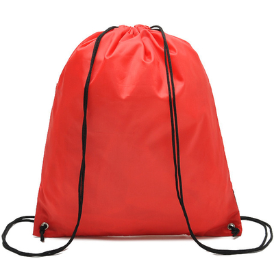 Le voyage 1.2cm 30x40cm 210D a personnalisé le sac de cordon d'enfants