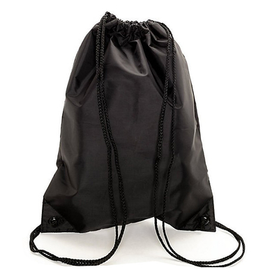 Sac de cordon coloré de camouflage d'OEM 210D 34x40cm de logo