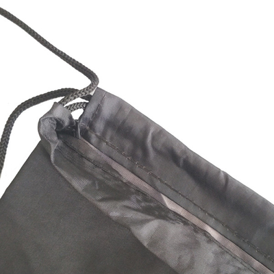 Sac de cordon coloré de camouflage d'OEM 210D 34x40cm de logo