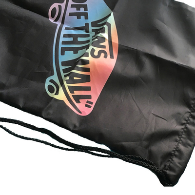 Sac de cordon coloré de camouflage d'OEM 210D 34x40cm de logo