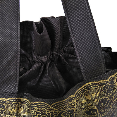 Sac de cordon du camouflage 160gsm de BSCI CMYK 25x30x13cm