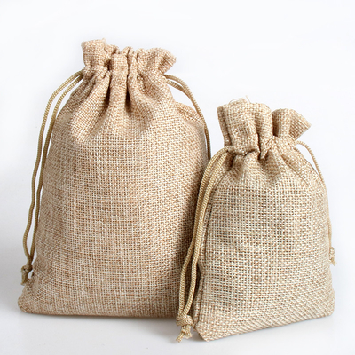 Petit sac de cordon de camouflage du coton 15x20cm 50pcs 60cm