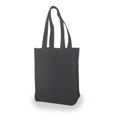 Sac noir de vin de bouteille du PE 18x9x27cm CMYK 2 de toile