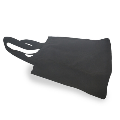 Sac noir de vin de bouteille du PE 18x9x27cm CMYK 2 de toile
