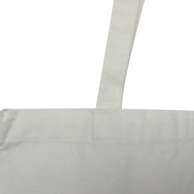 100 sac à provisions naturel de la toile des pour cent CMYK 38x50cm 4OZ