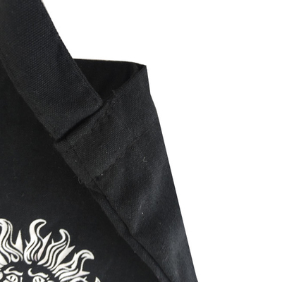 10OZ noircissent 1 couleur 190T 25X27cm que le coton réutilisent le sac