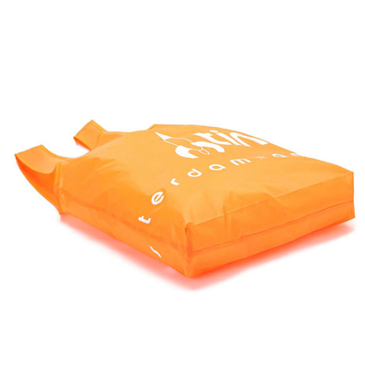 Sac à provisions 210D pliable imperméable du polyester 12x10cm