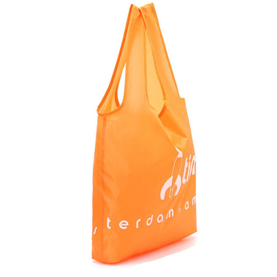 Sac à provisions 210D pliable imperméable du polyester 12x10cm