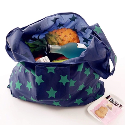 Sac à provisions 190T se pliant en nylon du pique-nique 40cmx50cm 30cm