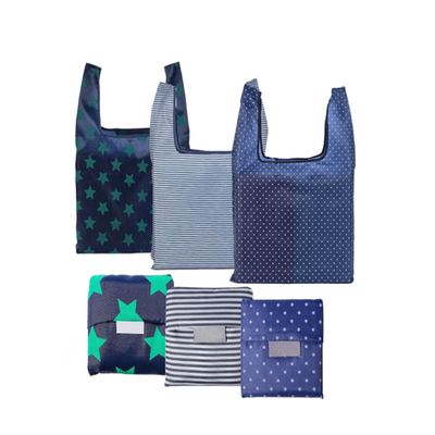 Sac à provisions 190T se pliant en nylon du pique-nique 40cmx50cm 30cm