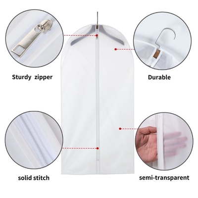 Sac non tissé pliable de stockage de costume de 80gsm 60x100cm