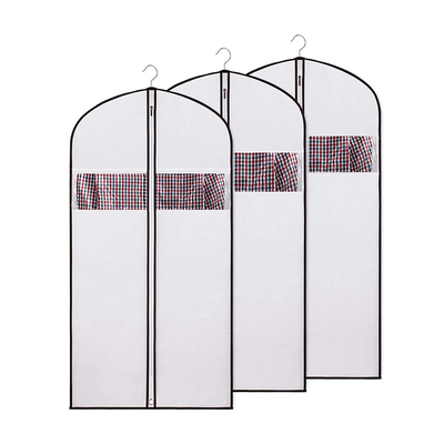 Les hommes Zippered non le support de costume du textile tissé CMYK 9gsm 60x90cm