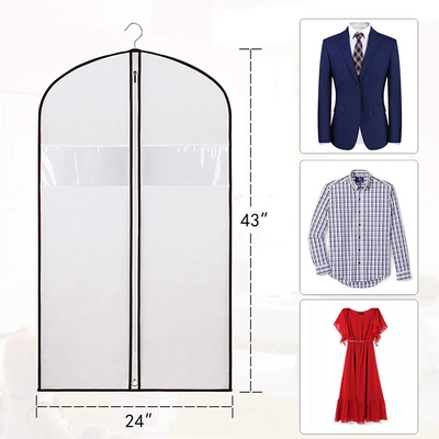 Les hommes Zippered non le support de costume du textile tissé CMYK 9gsm 60x90cm