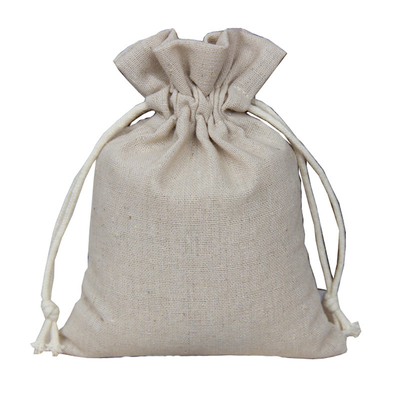 Sac à provisions de jute de ficelle du cordon 20cm 50cm