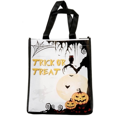 L'ANIMAL FAMILIER en plastique de bouteille 35x15x40cm RPET a stratifié le sac tissé par pp