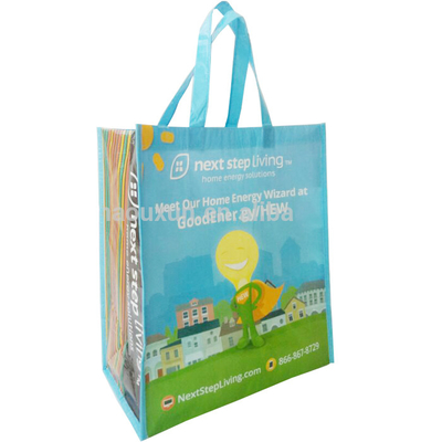 Sac non tissé imperméable de la publicité 30x10x40cm 70gsm RPET
