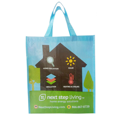 Sac non tissé imperméable de la publicité 30x10x40cm 70gsm RPET